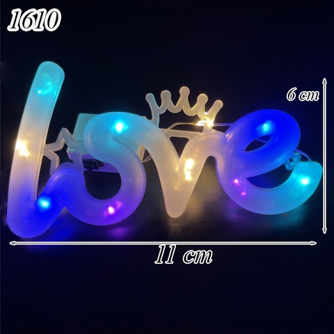 Đèn led chữ love 7 màu