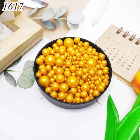 Lọ 100gr Kẹo Đường tròn vàng đồng mix size (100 gr )