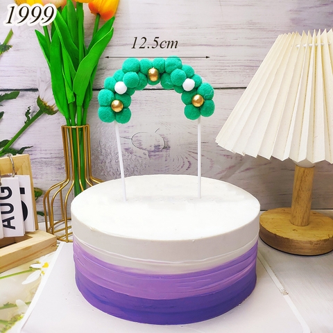 Cam - vòm bông xanh lá size nhỏ