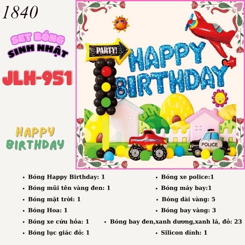 Bóng chữ giao thông JHL 951 TT