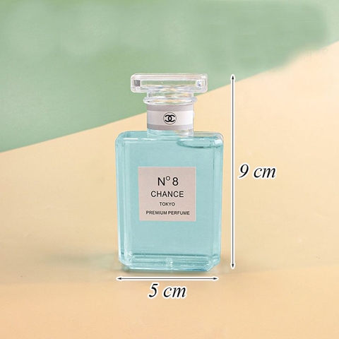Nước hoa chance chữ nhật-xanh dương