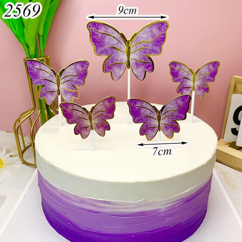 Cam - set bướm giấy tím HD