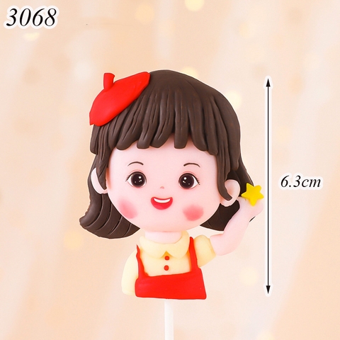 SLC- Silicon Bé gái áo đỏ cầm sao