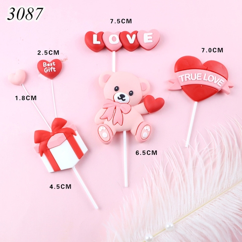 SLC- Silicon gấu love hồng