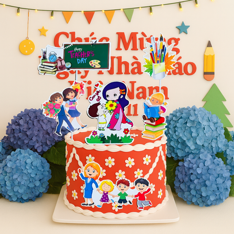 SCG - set cắm 20/11 mẫu 3