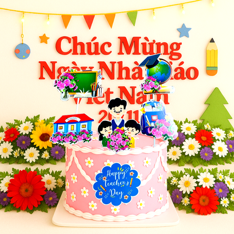 SCG- set cắm 20/11 mẫu 5