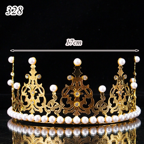 VM - Vương miện khuyết vàng size lớn đường kính 18cm
