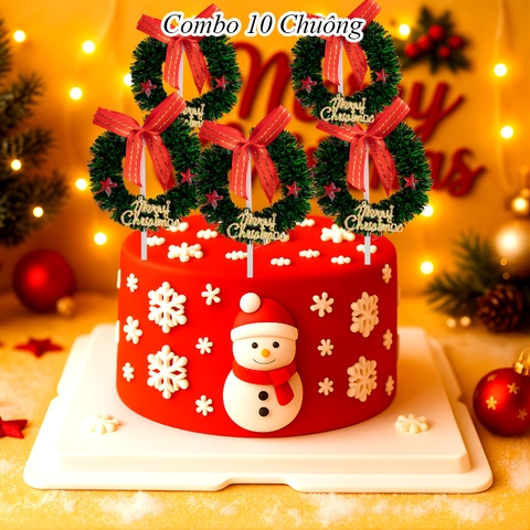 Combo 10 chuông noel M6