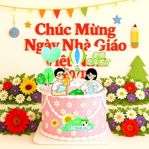 SCG - set cắm mẫu 20/11 M1