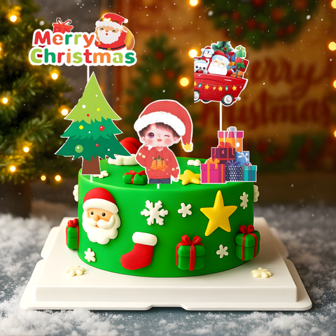 SCG - set cắm bé trai Noel