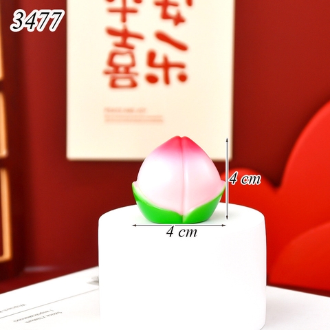 Trái Đào Hồng Nhỏ 4cm