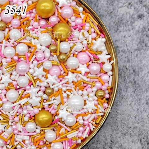 Lọ 100gr Kẹo Đường Cốm Hồng Cam Trắng