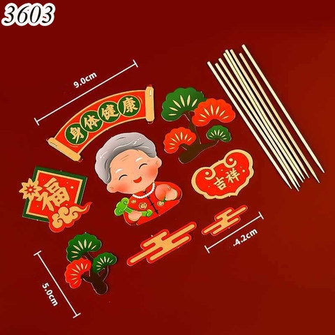 SCG -set cắm chúc bà mạnh khỏe
