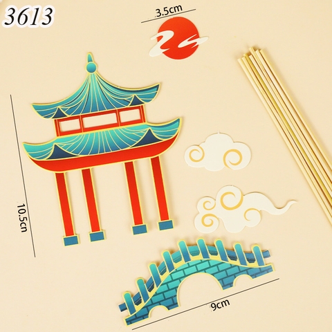 SCG - set cắm cầu vòm ngôi nhà