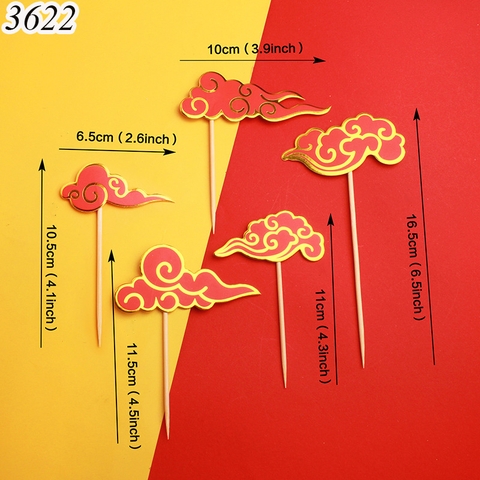 SCG - sét cắm 5 mây đỏ vàng