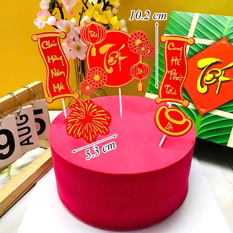 SCG-set TẾT tài lộc nhũ đỏ