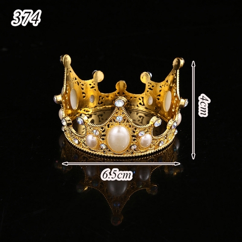 VM - Vương miện 3 cánh hợp kim vàng