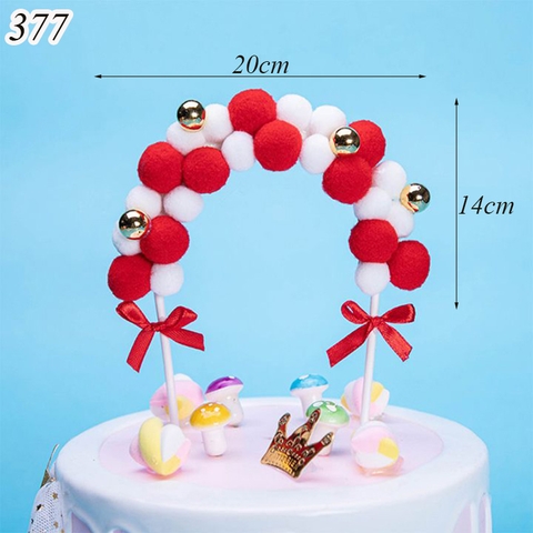 SCG - Que cắm vòm bông đỏ