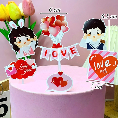SCG- set cắm valentine day cặp đôi love