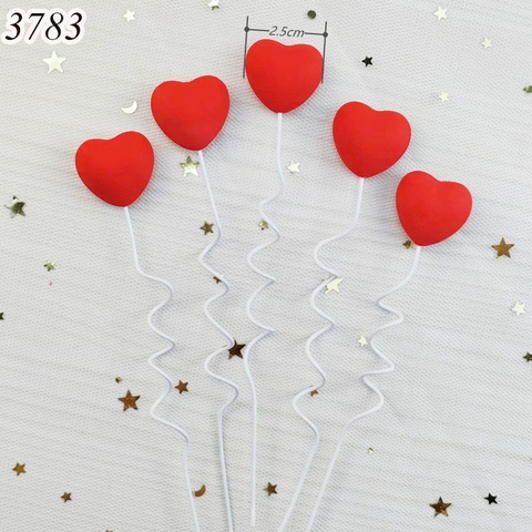 SLC-Silicon Set 5 tim đỏ 2.5cm.