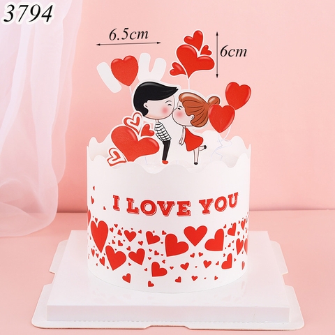 SCG-set cắm cặp đôi kiss đỏ.