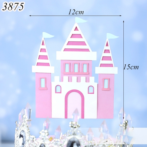 SCG-set 2 lâu đài 2 lớp hồng.