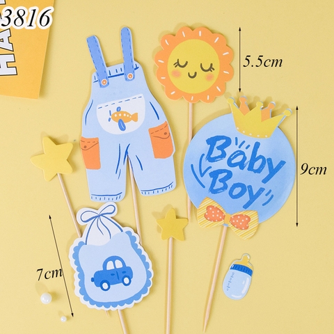 SCG-set cắm baby boy xanh