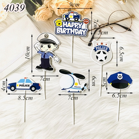 SCG-set cắm giấy cảnh sát.