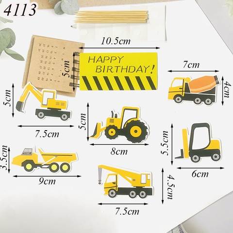 SCG-Set cắm xe công trình mẫu 3