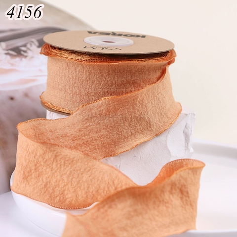 RB-Ruybang voan lượn sóng Cam cao 4cm dài 9m