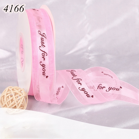 Ruybang ren JUST FOR YOU hồng khổ 2.5cm,45m