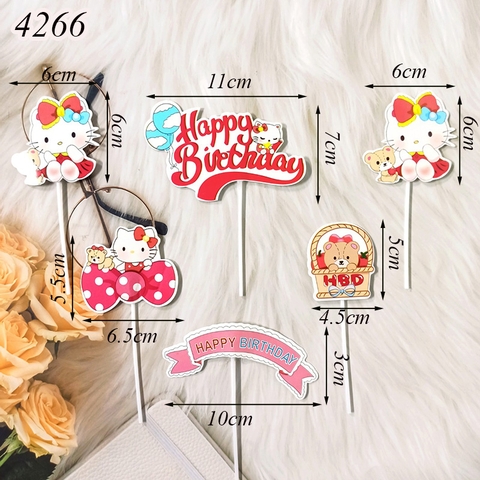 SCG-set cắm giấy mèo kitty TP