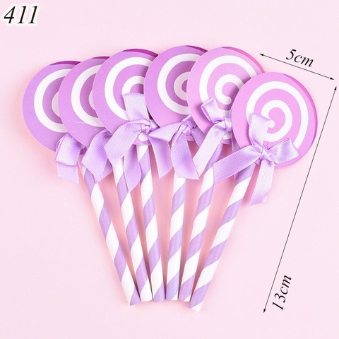 SCG - set que cắm kẹo mút Tím
