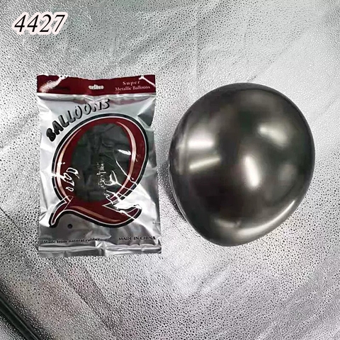 Gói 50 bóng bay nhũ màu đen