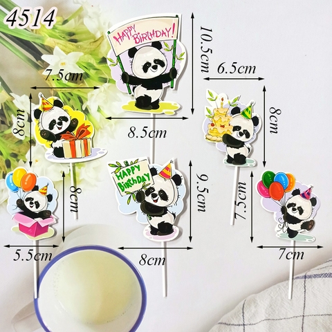 SCG-Set cắm HPBD gấu trúc