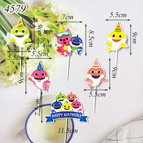 SCG-Set cắm HPBD baby shark TP.