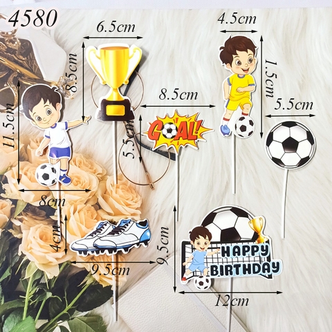 SCG-Set cắm HPBD chủ đề bóng đá TP