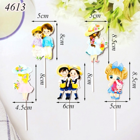 SCG-Set cắm bé gái đội nơ xanh HD.