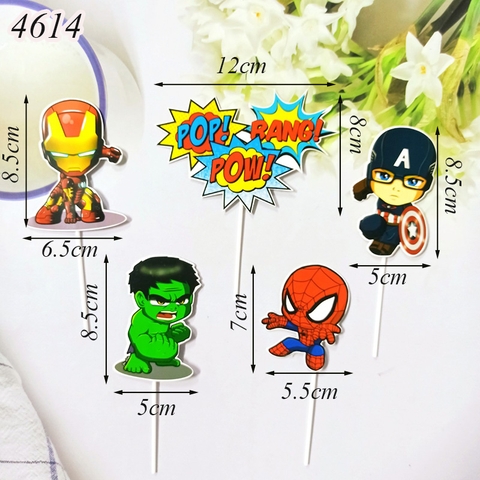 SCG-Set cắm siêu anh hùng nhí pow.