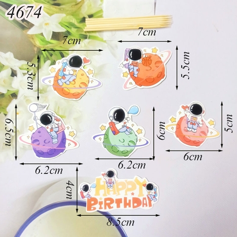 SC -  set cắm phi hành gia và hành tinh.