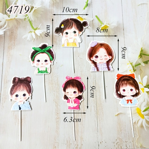 SCG-Set cắm 6 bé gái đội nơ TP.