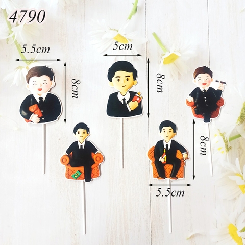 SCG-Set cắm quý ông áo đen HD