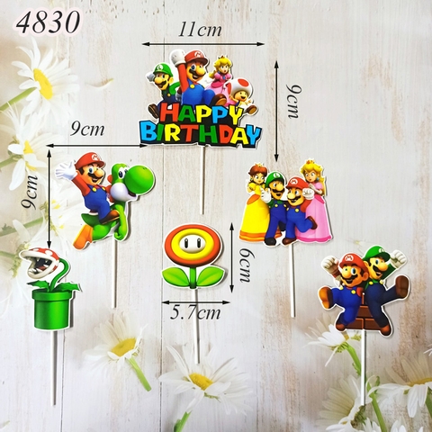 SCG-Set cắm HPBD Mario HD M1
