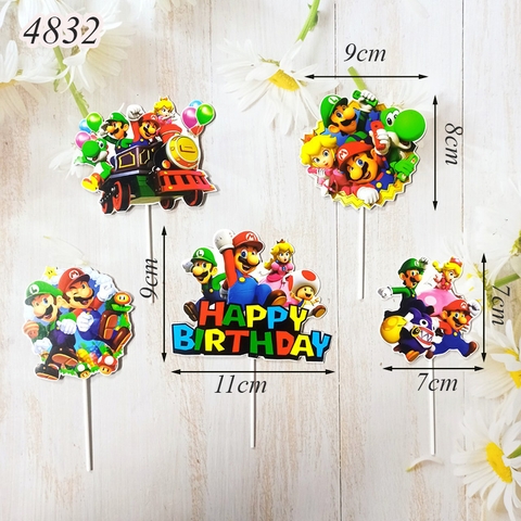 SCG-Set cắm HPBD Super Mario HD M2