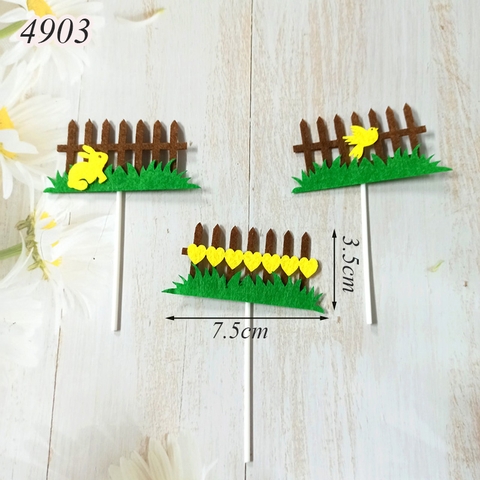 SCG-Set cắm hàng rào động vật bằng nỉ HD