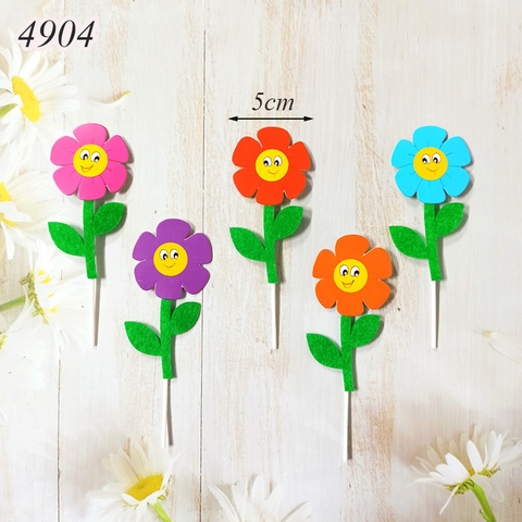 SCG-Set cắm nỉ hoa mặt cười HD