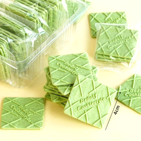 Bánh Quy Tạo Hình Vuông Xanh TT