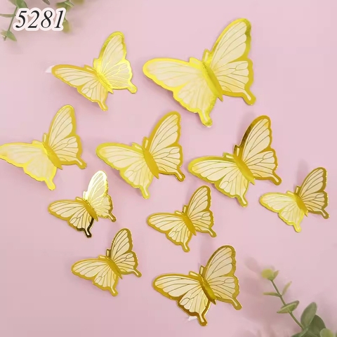 10 Bướm giấy vàng TQ