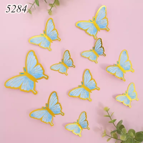 10 Bướm giấy xanh dương TQ.