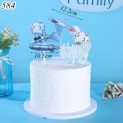 SCG - set cắm máy bay xanh